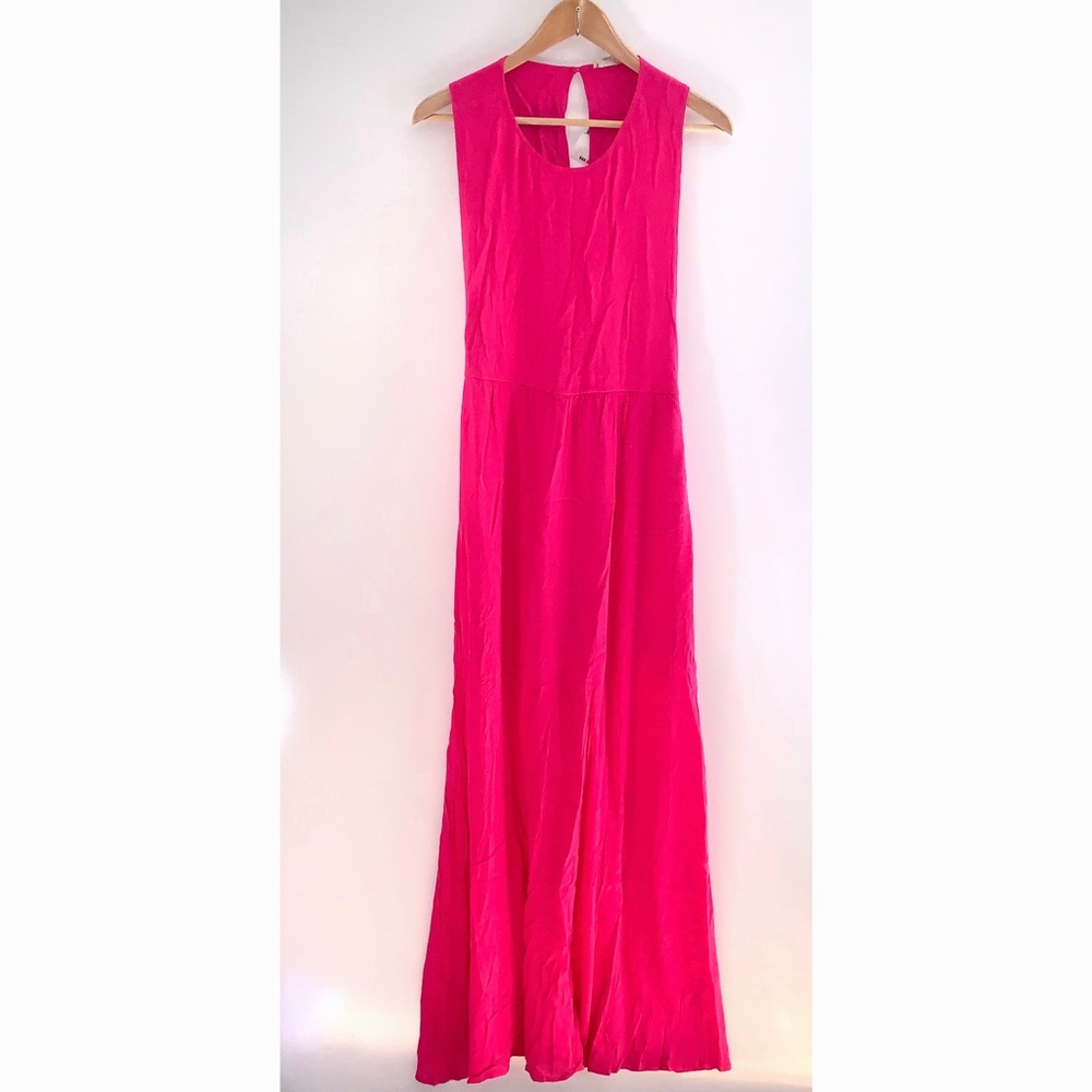 GB fushia maxi dress